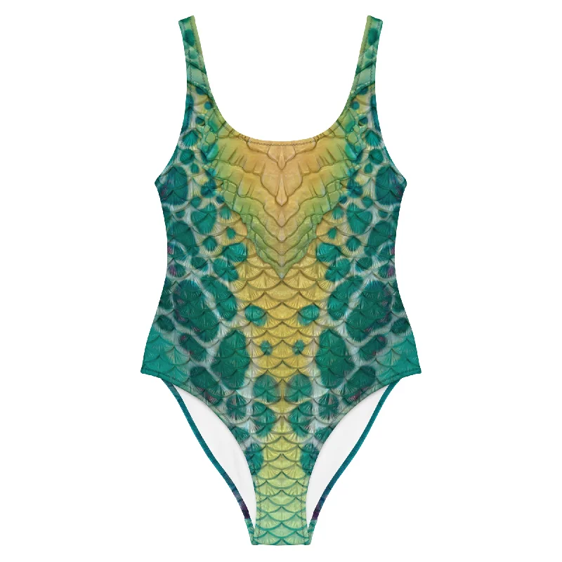 Sustainable bikini made from recycled materials for eco - conscious beachgoersDamsel One-Piece Swimsuit