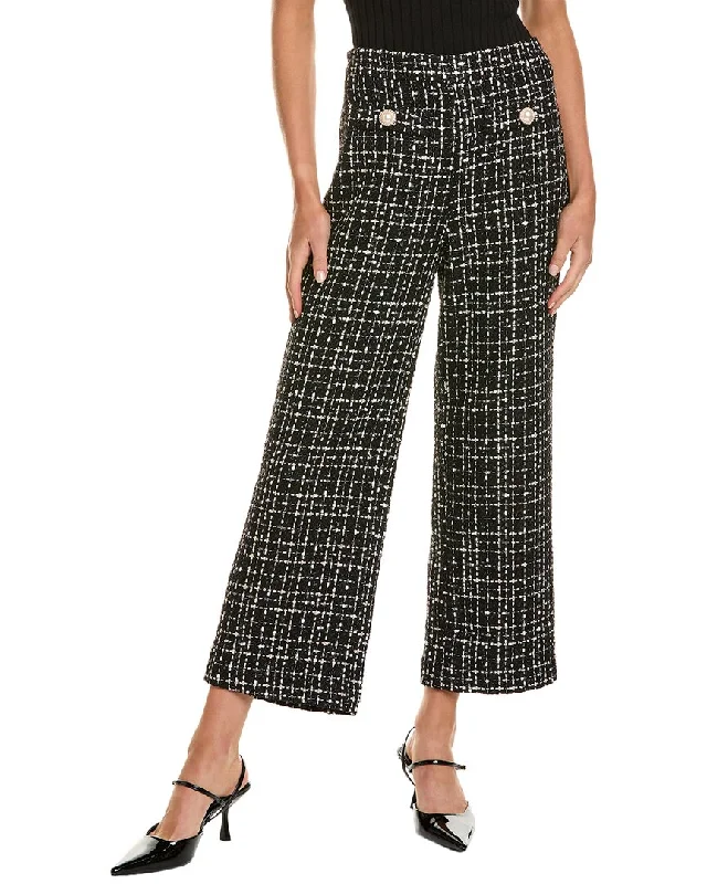 Linen women trousers for a breathable and summer - friendly choiceAlexia Admor Jayden Wide Leg Tweed Pant