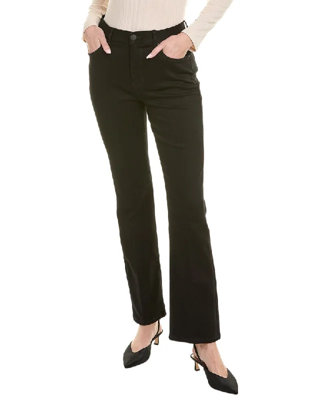 Linen women trousers for a breathable and summer - friendly choicecabi Avenue Black Straight Leg Jean