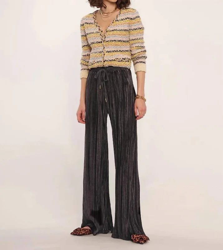 Bootcut women trousers to pair well with different shoesKamala Pant In Black