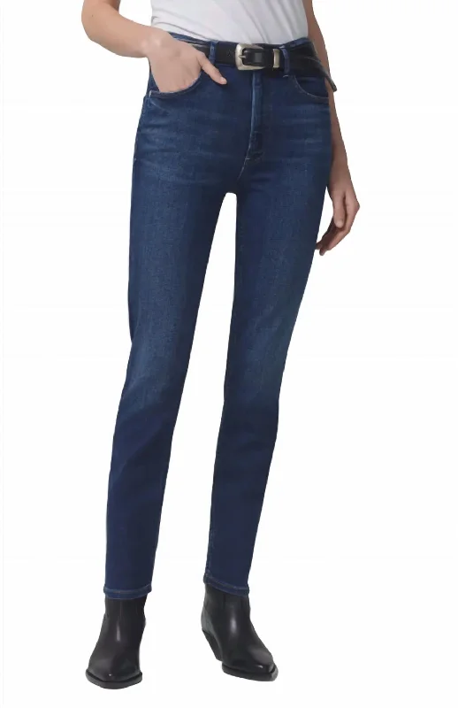 Bootcut women trousers to pair well with different shoesSloane Skinny Jean In Provance