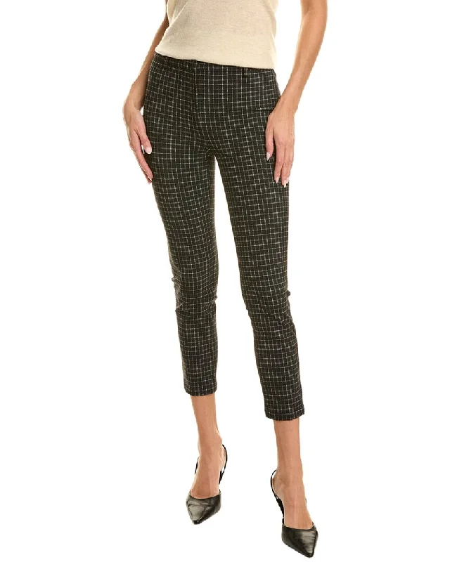 Metallic women trousers for a glamorous and eye - catching styleTheory Slim Pant