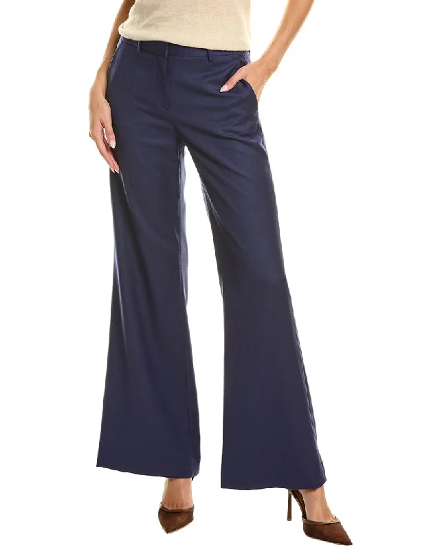 Elastic - waist women trousers for ultimate comfortTheory Talbert Wool Trouser