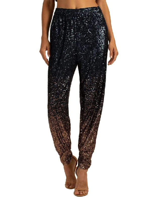 Embroidered women trousers with intricate details for a unique charmTrina Turk Sparkler 2 Pant