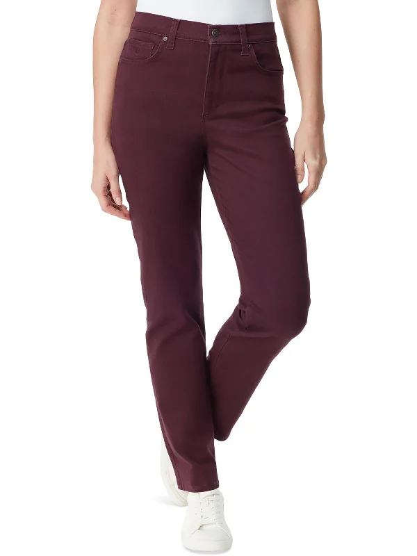 Palazzo women trousers for a flowy and comfortable feelWomens Classic Rise Tapered Leg Straight Leg Pants