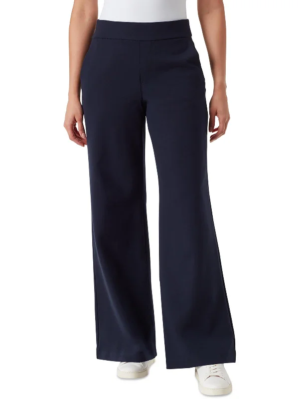 Bootcut women trousers to pair well with different shoesWomens High Rise Work Wear Wide Leg Pants