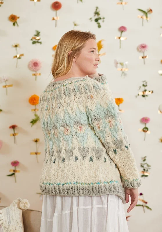 Open - Front Women Sweater for Easy LayeringMagic Mountain Cardi Pattern