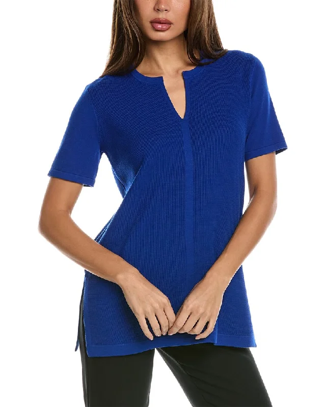 Button - Down Women Sweater for a Versatile LookSt. John Lightweight Top