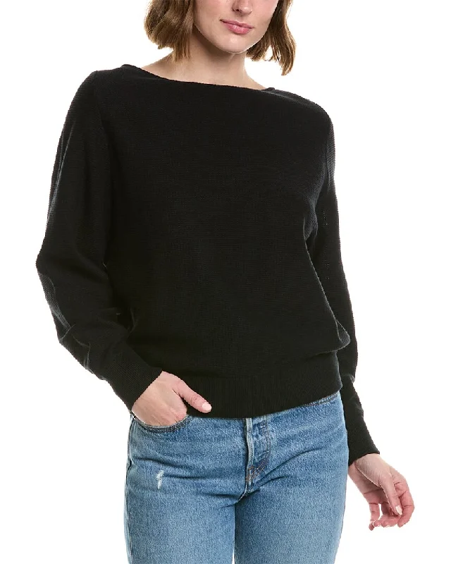 Oversized Women Sweater for a Cozy and Fashionable LookVince Waffle Raglan Pullover