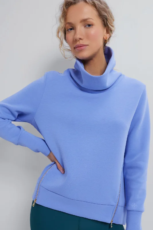 Open - Front Women Sweater for Easy LayeringViolet Everyday Pullover