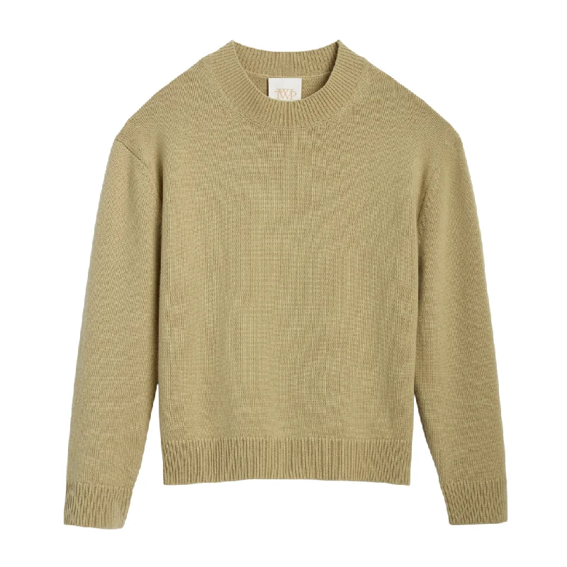 Open - Front Women Sweater for Easy LayeringYellow/Green Boy Crew