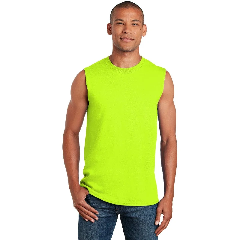 V - Neck Women T Shirt to Enhance the NecklineCLOSEOUT - Gildan Ultra Cotton Sleeveless T-Shirt