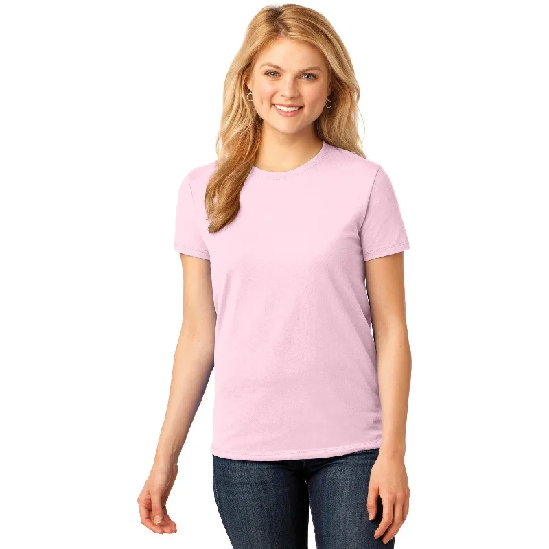 Plus Size Women T Shirt for a Comfortable and Flattering FitCLOSEOUT - Port & Company Ladies Core Cotton Tee