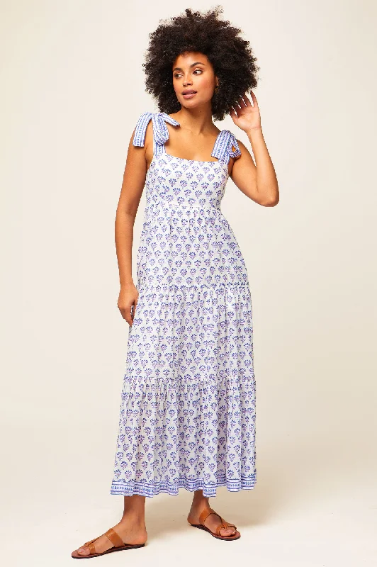 Halter Neck Women Dress to Show Off the Shoulders and NecklineTabitha Maxi Dress | Buti Purple/Blue