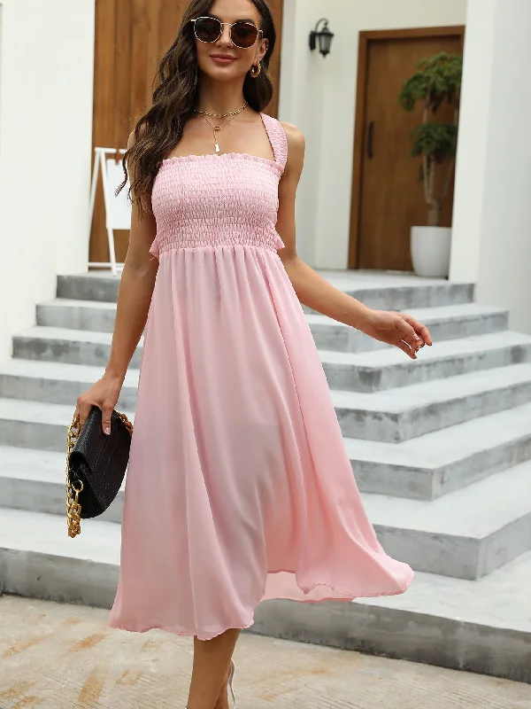 Strapless Women Dress with a Built - in Bra for Comfort and SupportKittenAlarm - Tube top dress halter bow tie dress