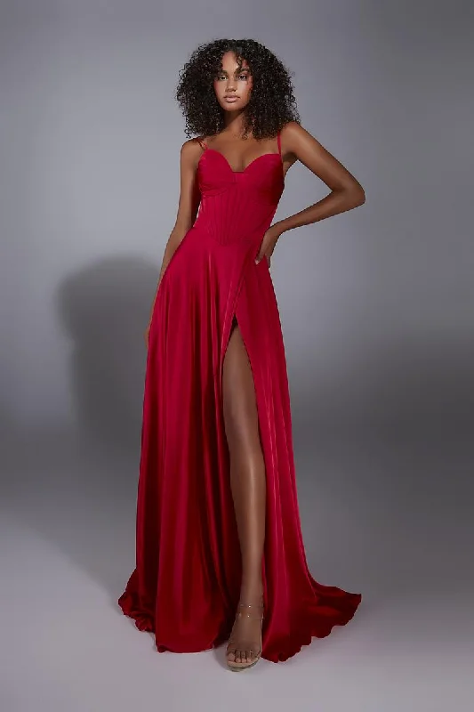 Empire Waist Women Dress to Accentuate the Bust and Conceal the WaistAlyce Prom Dress 61828