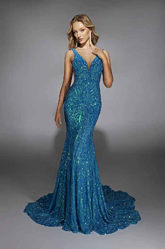 Lace - Embellished Women Dress for an Elegant and Sophisticated AppearanceAlyce Prom Dress 61876