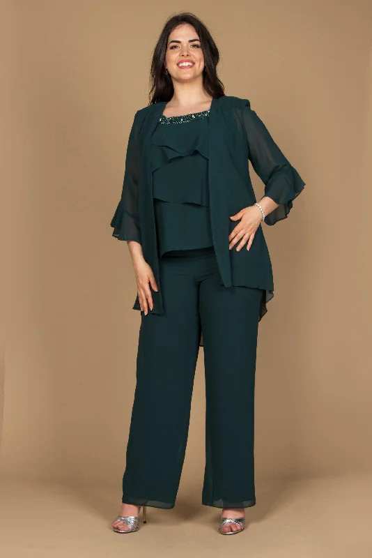 Sheath Women Dress with a Tailored Fit for a Professional LookR&M Richards 9042 Formal Pantsuit