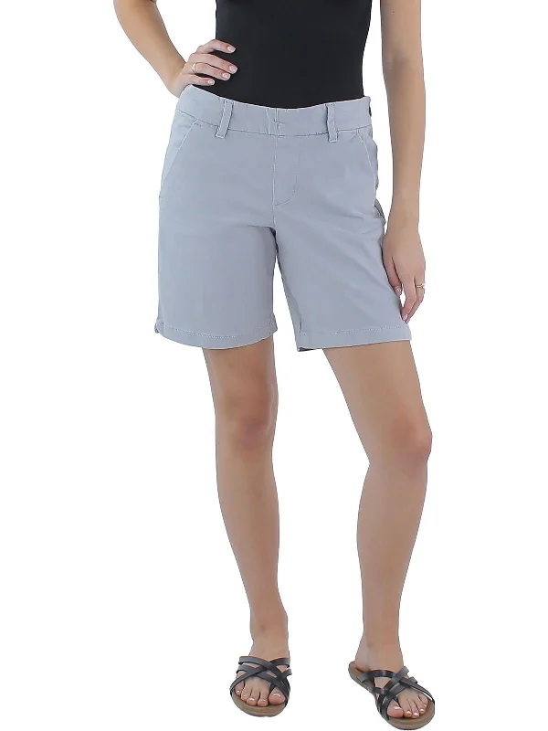 Alex Womens Boyfriend Mid-Rise Casual Shorts