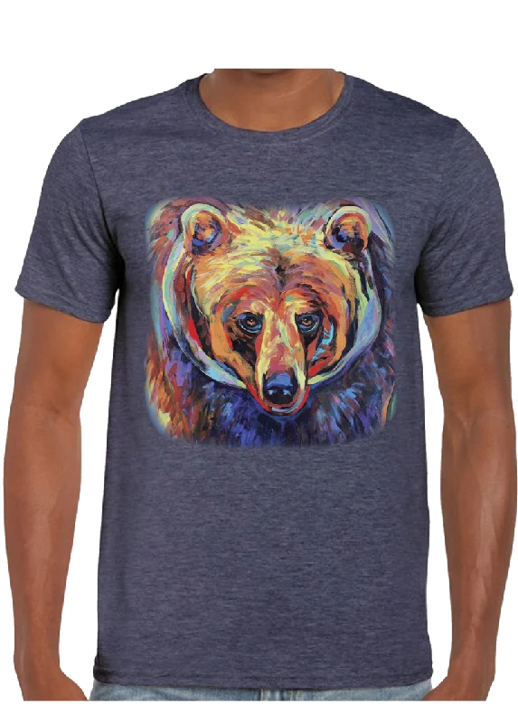 Sheer Women T Shirt for a Stylish and Alluring LookAdult Grizzly Pride T-Shirt