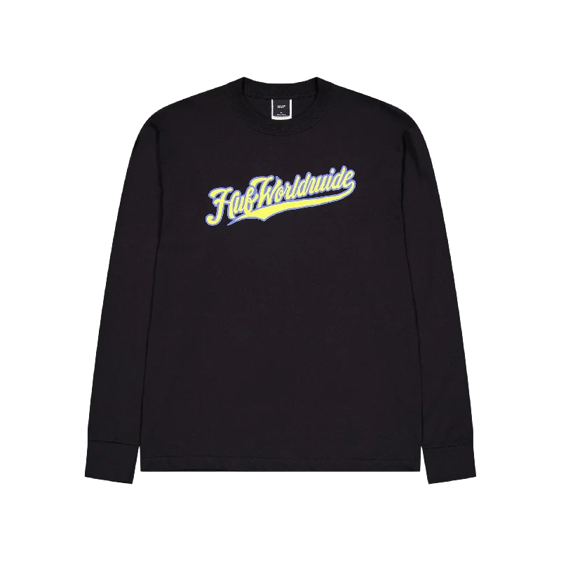 Pocketed Women T Shirt for Added FunctionalityCrackerjack L/s Tee Black