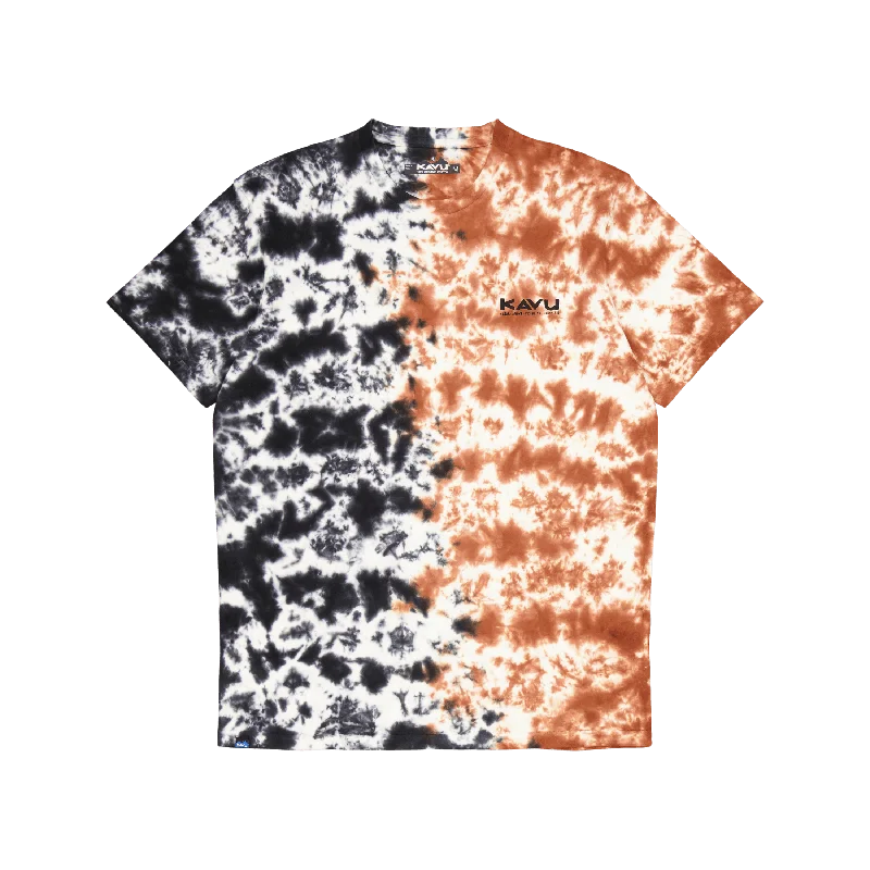 Ringer T Shirt Women with Retro - Inspired StripesKlear Above Etch Art Resin Tie Dye