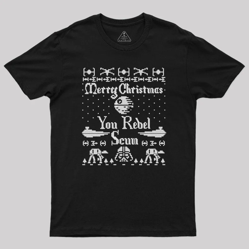 Tie - Dye Women T Shirt with a Bohemian VibeMerry Christmas You Rebel Scum Geek T-Shirt