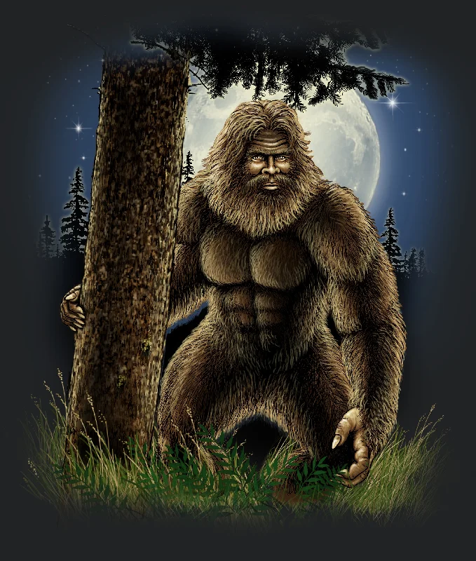 V - Neck Women T Shirt to Enhance the NecklineAdult Sassy Sasquatch T-Shirt