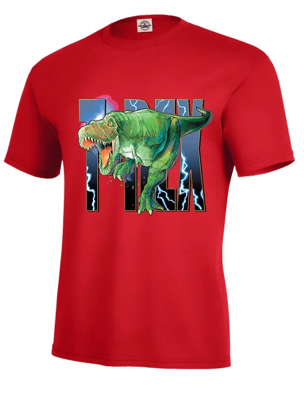 Sheer Women T Shirt for a Stylish and Alluring LookYouth T-Rex Attack T-Shirt