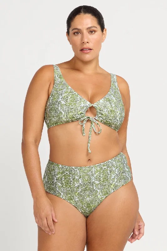 Lace - trimmed bikini for an elegant and romantic touchMudlahara Matisse Bikini Top